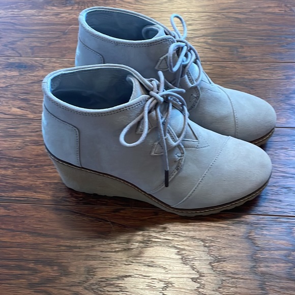 TOMS wedge booties - Picture 6 of 8